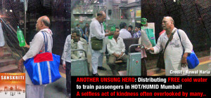 Selfless Sewa by serving free water