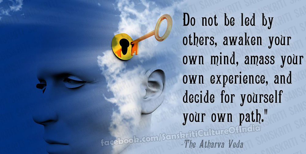 Decide for yourself your own path