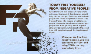 Free Yourself From Negative People