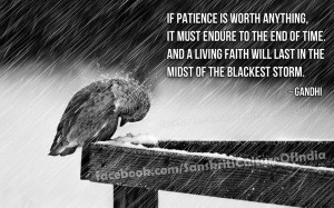 Faith Under the Blackest Storm