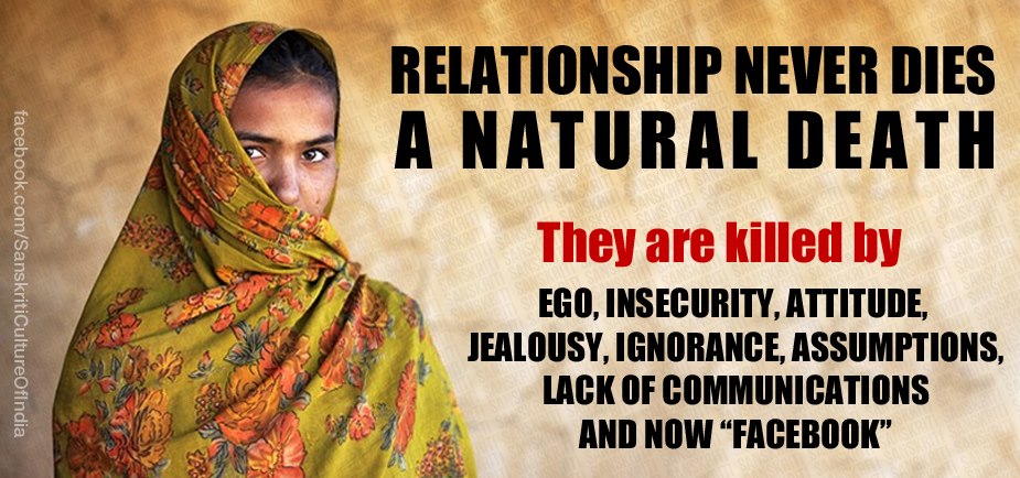 Relationship killers