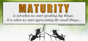Maturity
