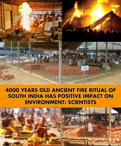 Ancient fire ritual has positive impact on environment: Scientists