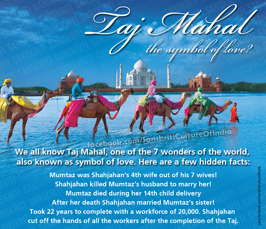 Taj Mahal - The Symbol of Love?