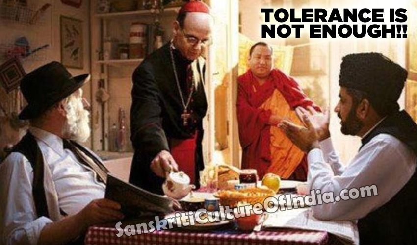 tolerance is not enough