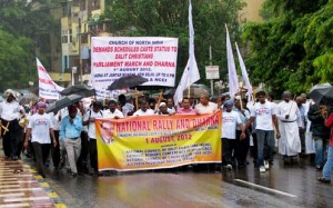 Dalit Christians demanding Reservation Quota