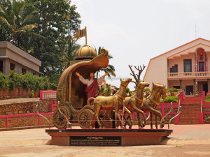Jesus on Krishna's Chariot 