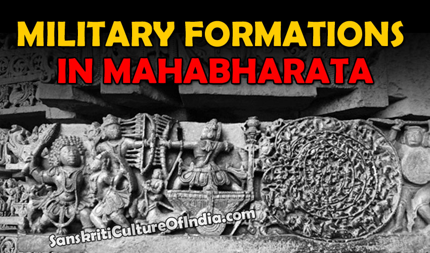 military formations in mahabharat