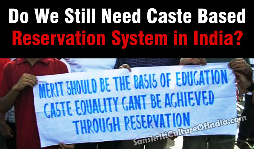 Caste based reservation in India