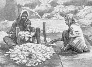 cotton weaving in India