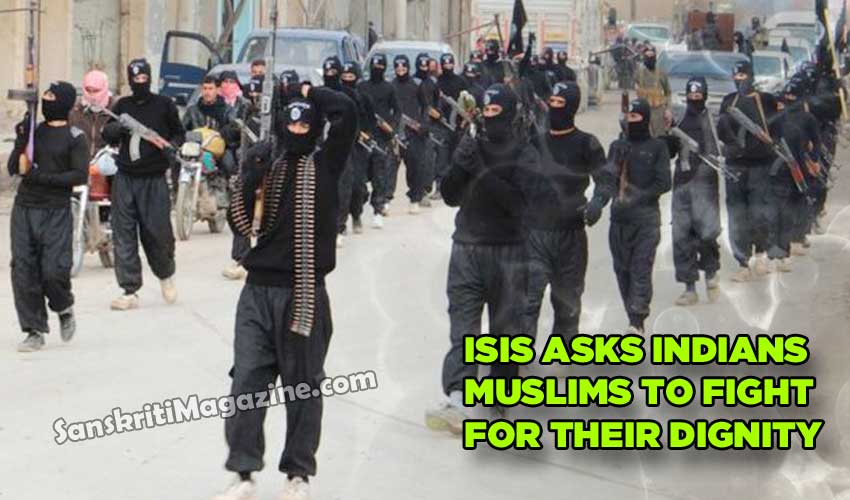 ISIS asks Indians Muslims to fight for their dignity