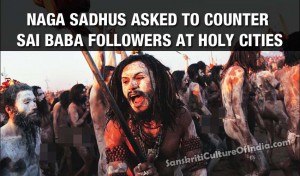 Naga sadhus asked to counter Sai Baba followers at holy cities