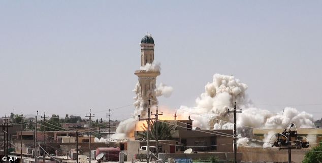 ISIS destroy mosques