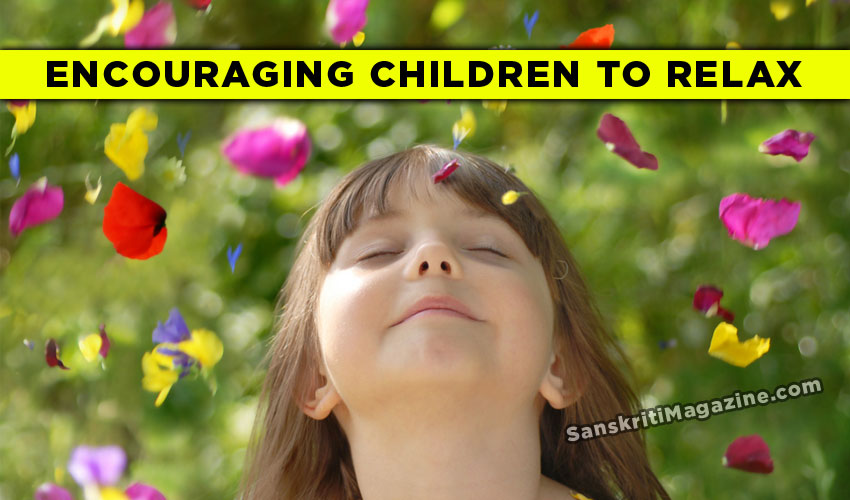 Encouraging children to relax