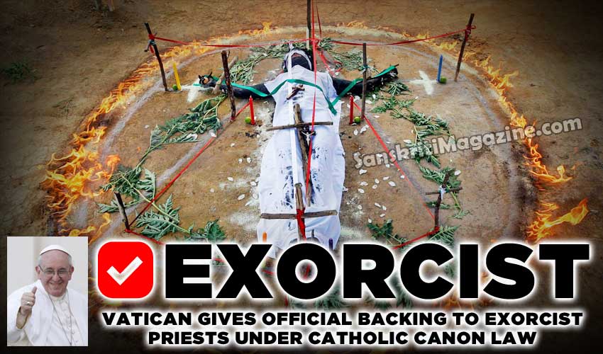 Vatican gives official backing to exorcist priests under Catholic Canon law