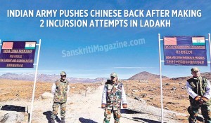 Indian army pushes Chinese back after making 2 incursion attempts in Ladakh
