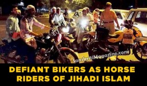Defiant bikers as horse riders of jihadi Islam