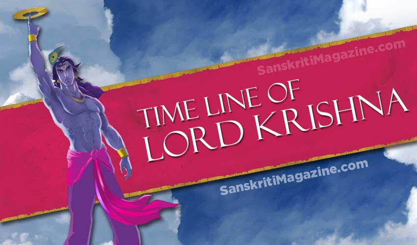 Time Line of Lord Krishna