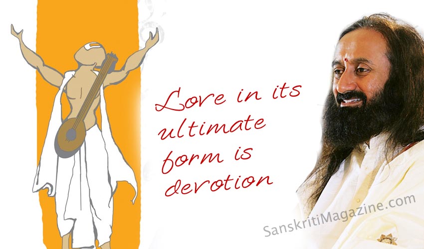 Love in its ultimate form is devotion