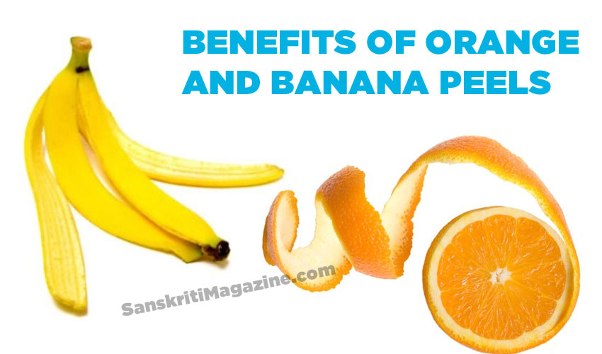 Benefits of Orange and Banana Peels