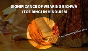 Significance of wearing Bichwa (toe ring) in Hinduism