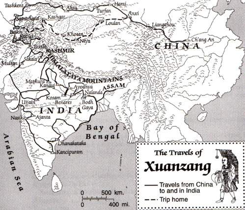 Xuanzang (Hsüan-tsang): The Chinese Buddhist Traveller to India