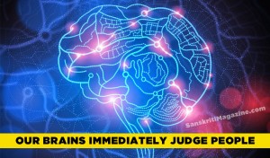 Our brains immediately judge people