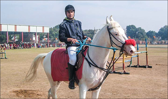 Equestrian training builds character and agility