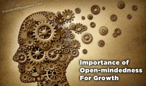 Importance of open-mindedness for growth