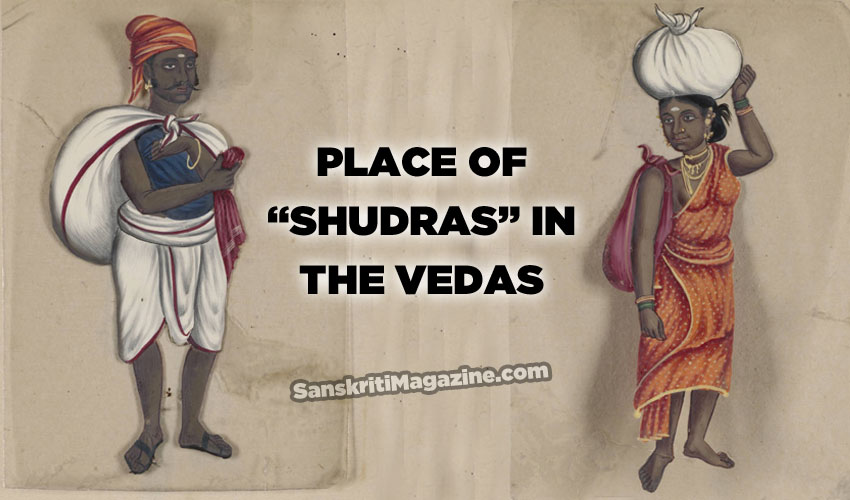 Place of Shudras in the Vedas