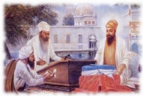 dictation of Guru Granth Sahib