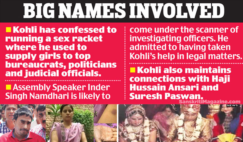 Rakibukal Hussain's (Kohli) Love Jihad case reveal sex racket at high places