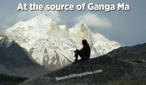 At the source of Ganga Ma
