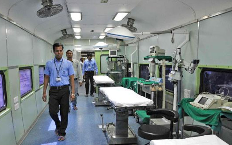 Lifeline Express:  World's first hospital train!