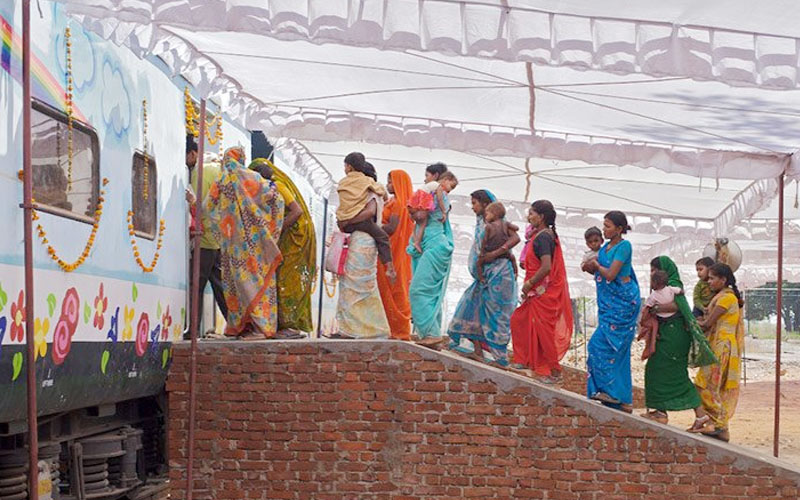 Lifeline Express:  World's first hospital train!