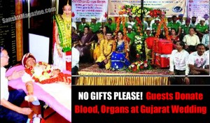 No gifts please! Guests donate blood, organs at Gujarat wedding