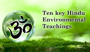 Ten key Hindu environmental teachings