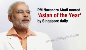 PM Narendra Modi named 'Asian of the Year' by Singapore daily