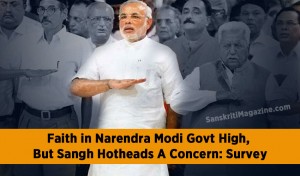 Faith in Narendra Modi govt high, but Sangh hotheads a concern: survey