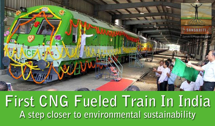 Railways starts first train that chugs on CNG