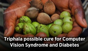Triphala possible cure for Computer Vision Syndrome and Diabetes