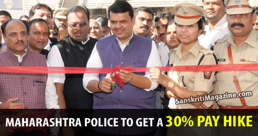 Maharashtra policemen to get a 30% pay hike
