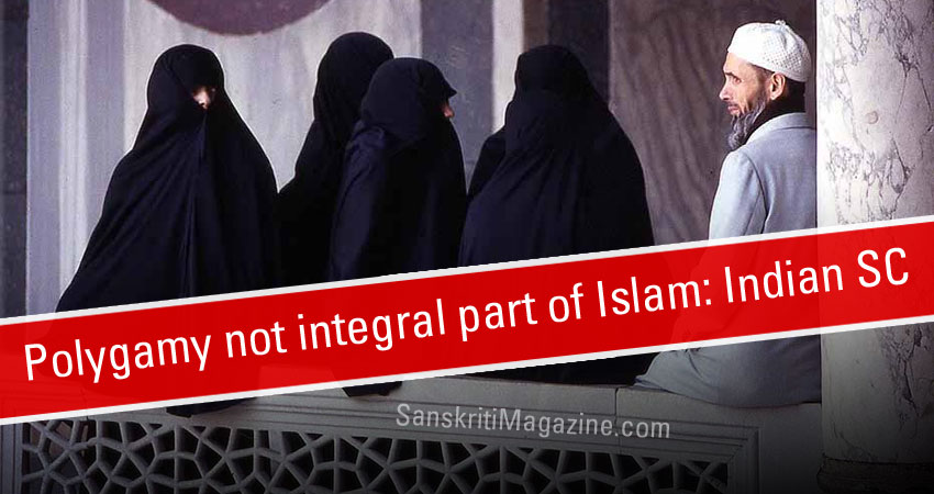 Polygamy not integral part of Islam: SC