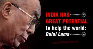 India has great potential to help the world: Dalai Lama