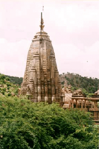  A north Indian temple showing recursion in its outer structural form