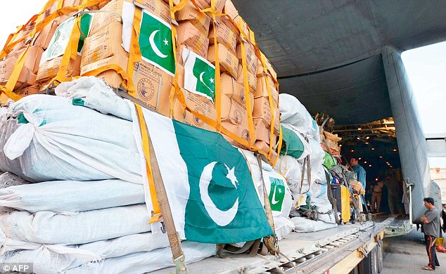 nepal aid from pakistan