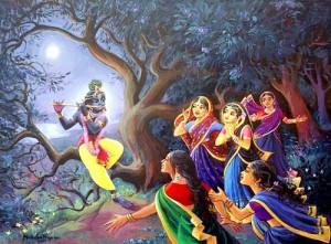 Krishna and gopis