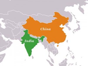 china and india