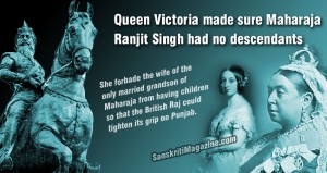 Queen Victoria asked Maharaja Ranjit Singh's wife to end dynasty