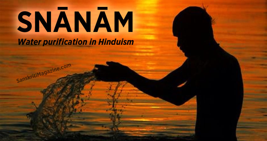 Snanam: Water purification in Hinduism